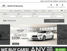 Tablet Screenshot of infinitiofbellevue.com